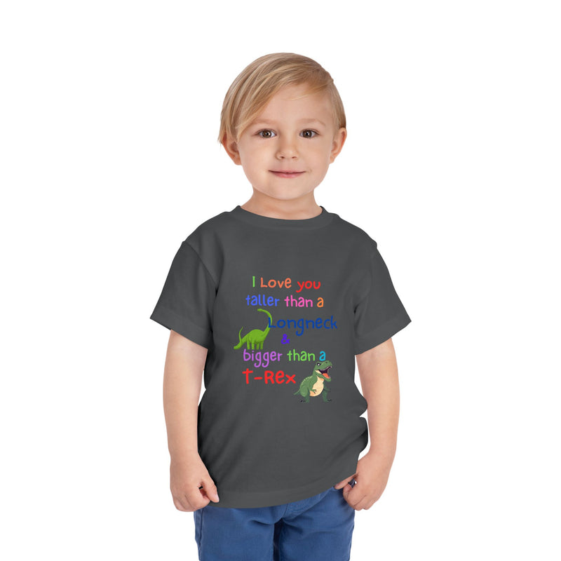 Toddler I Love You Dino Tee