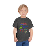 Toddler I Love You Dino Tee