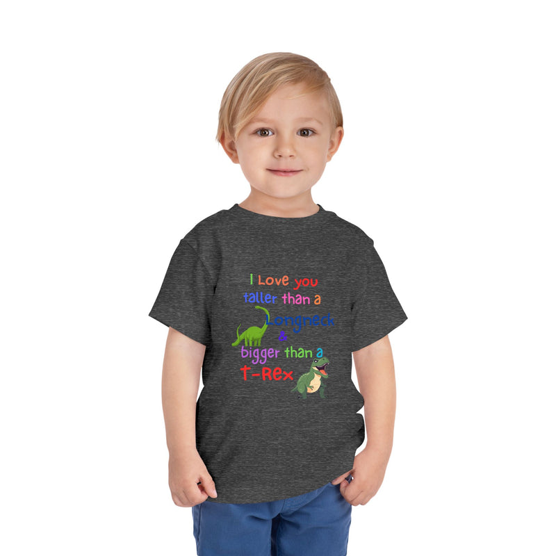 Toddler I Love You Dino Tee