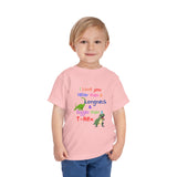 Toddler I Love You Dino Tee
