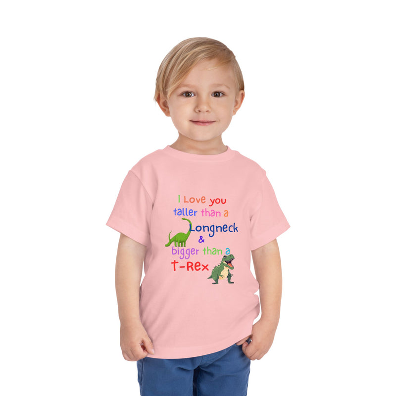Toddler I Love You Dino Tee