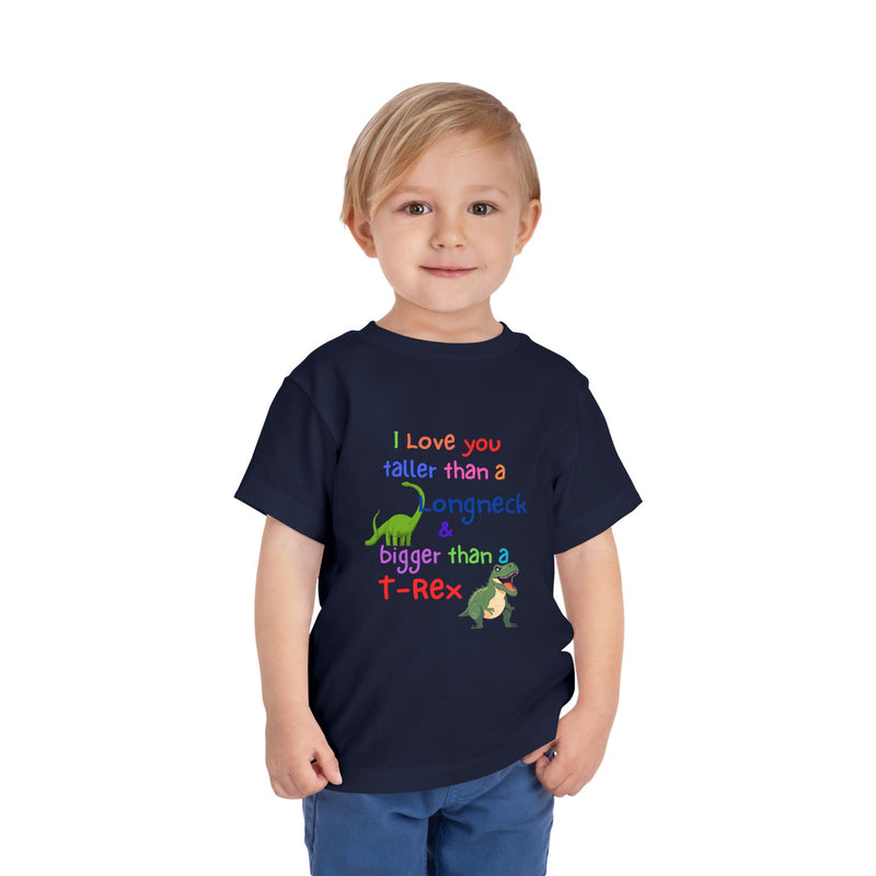 Toddler I Love You Dino Tee