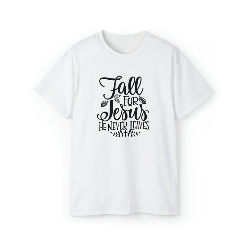 Fall For Jesus (Unisex Ultra Cotton Tee)