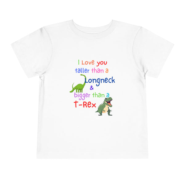 Toddler I Love You Dino Tee
