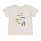 Toddler I Love You Dino Tee