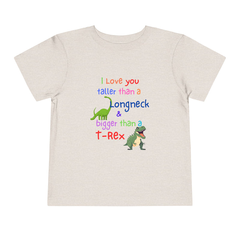 Toddler I Love You Dino Tee