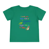 Toddler I Love You Dino Tee