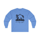 Christmas Long Sleeve Tee - Oh Holy Night