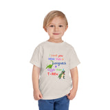 Toddler I Love You Dino Tee