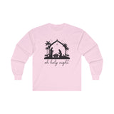 Christmas Long Sleeve Tee - Oh Holy Night