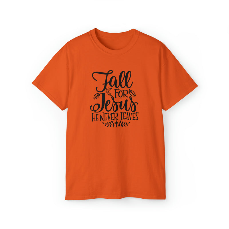 Fall For Jesus (Unisex Ultra Cotton Tee)