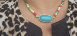 Turquoise Pendant Necklace