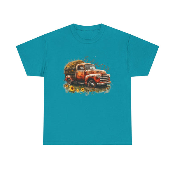 Fall Pickup Truck Tee