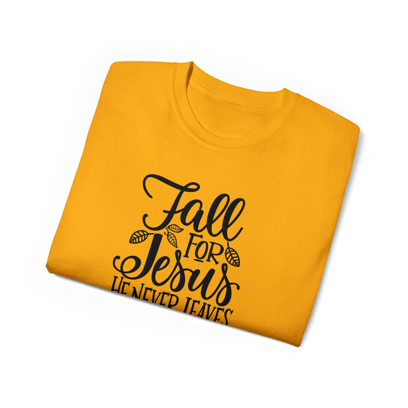 Fall For Jesus (Unisex Ultra Cotton Tee)