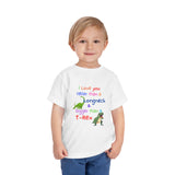 Toddler I Love You Dino Tee
