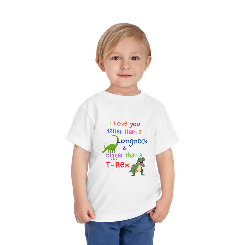 Toddler I Love You Dino Tee