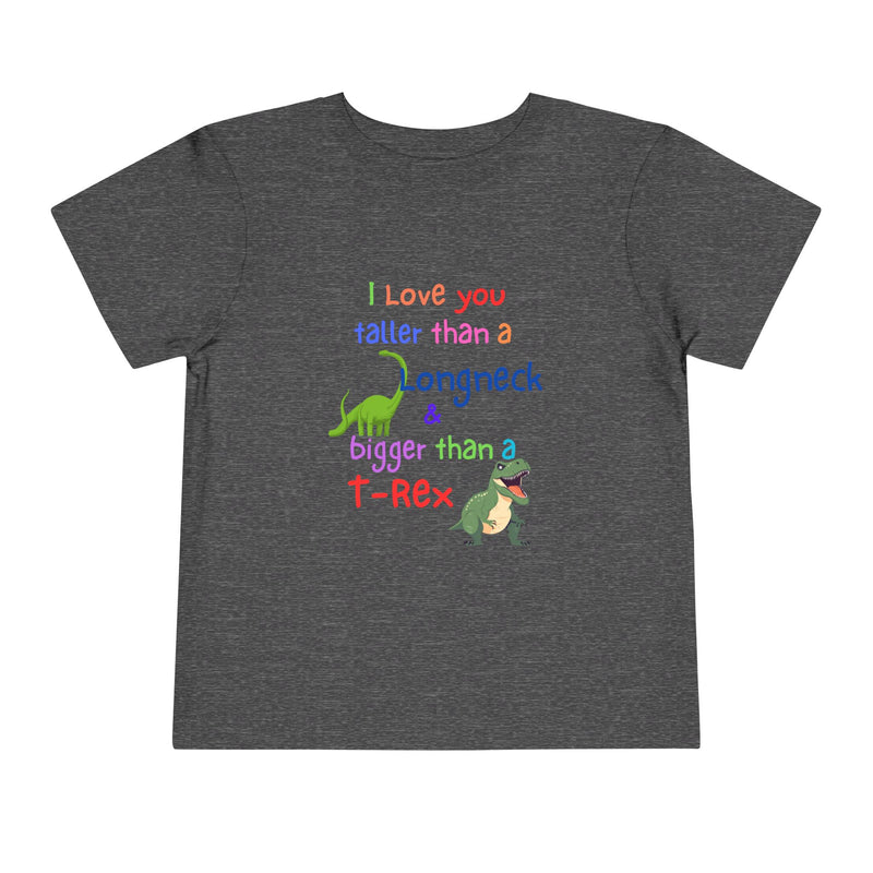 Toddler I Love You Dino Tee