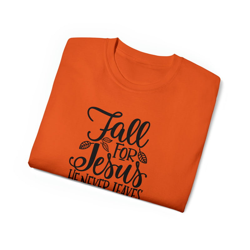 Fall For Jesus (Unisex Ultra Cotton Tee)