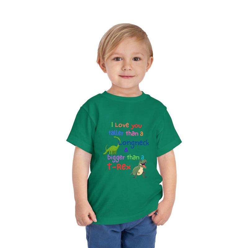 Toddler I Love You Dino Tee