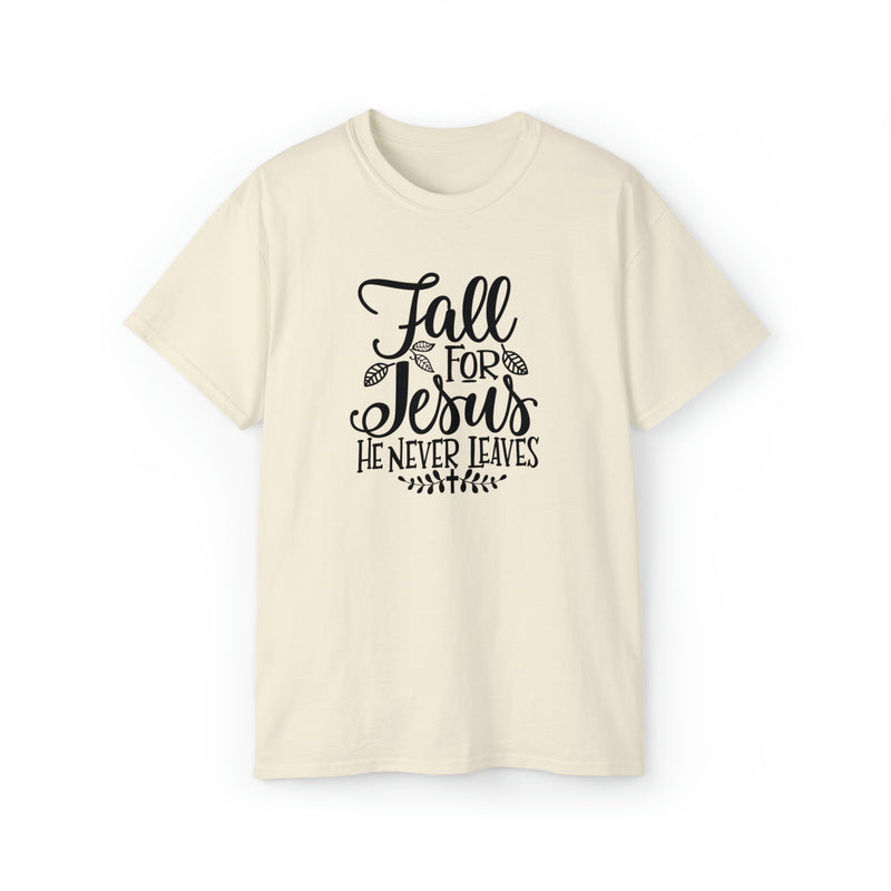 Fall For Jesus (Unisex Ultra Cotton Tee)