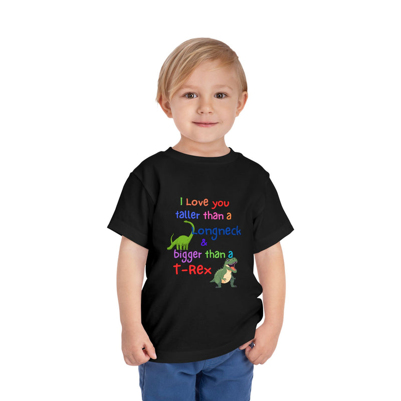 Toddler I Love You Dino Tee