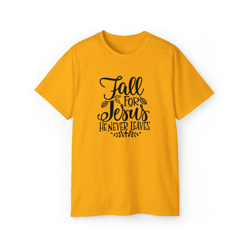 Fall For Jesus (Unisex Ultra Cotton Tee)