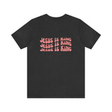 Jesus is King Front and Back Design