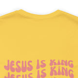 Jesus is King Front and Back Design