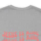 Jesus is King Front and Back Design