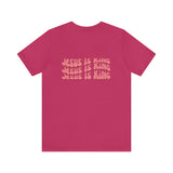 Jesus is King Front and Back Design