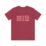 Jesus is King Front and Back Design