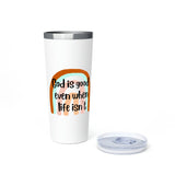 God is Good Copper Vacuum Insulated Tumbler, 22oz/