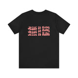 Jesus is King Front and Back Design