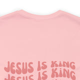 Jesus is King Front and Back Design