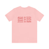 Jesus is King Front and Back Design