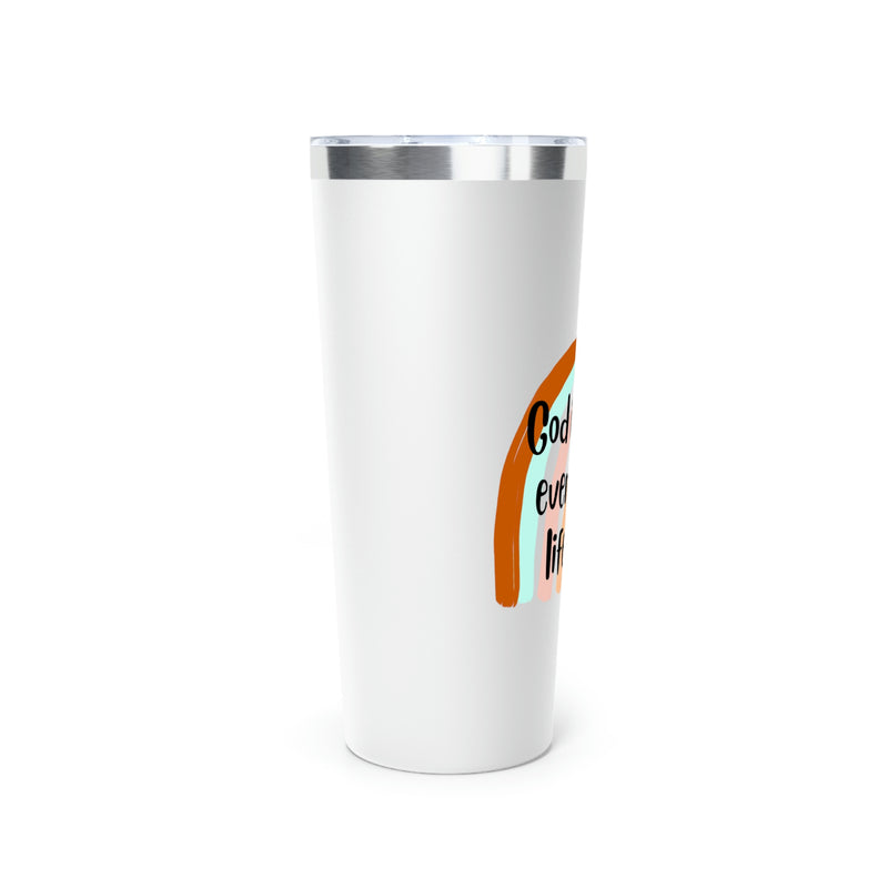 God is Good Copper Vacuum Insulated Tumbler, 22oz/