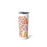 Mama Skinny Steel Tumbler with Straw, 20oz