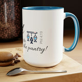 God Holds The Key Coffee Mugs, 15oz